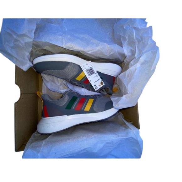 Adidas FORTARUN 2.0 CLOUDFOAM MULTICOLOR STRIPES NIB size 4.5 youth/womans 7 - 8 - Picture 6 of 10